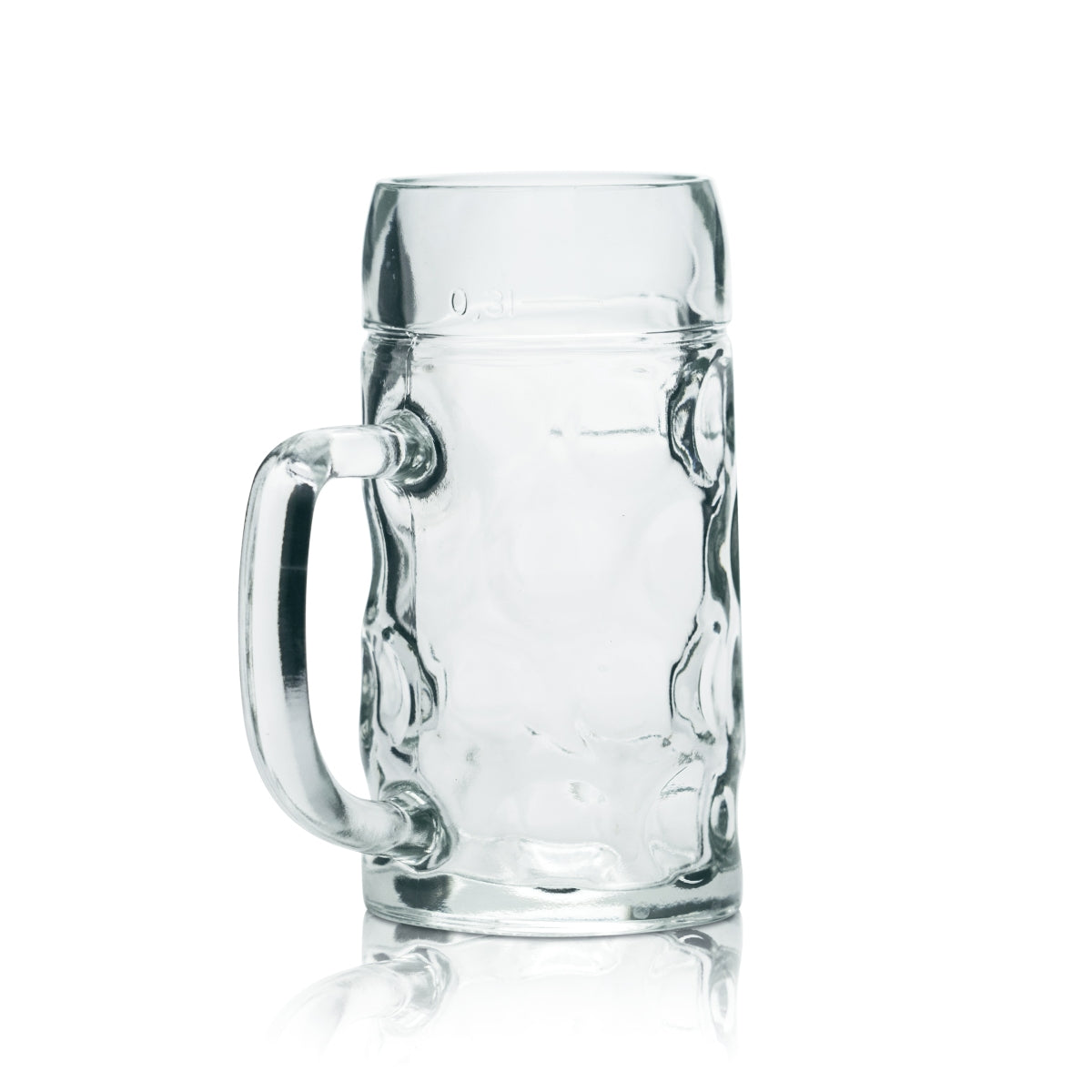 Sahm glass 0.3 l beer mug relief contour glasses, restaurant-approved – View 2
