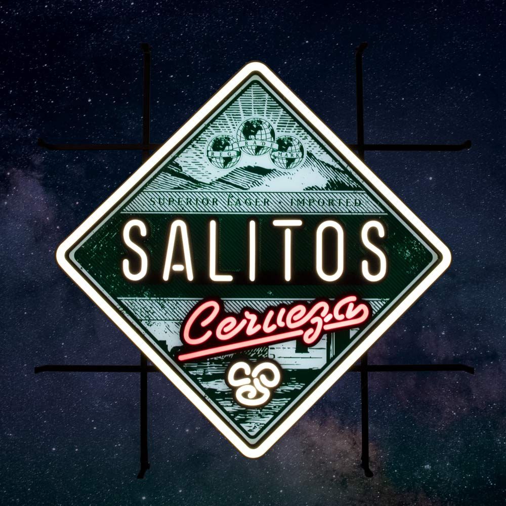 Salito LED Neon Sign Cerveza Indoor Dimmable Display Decoration