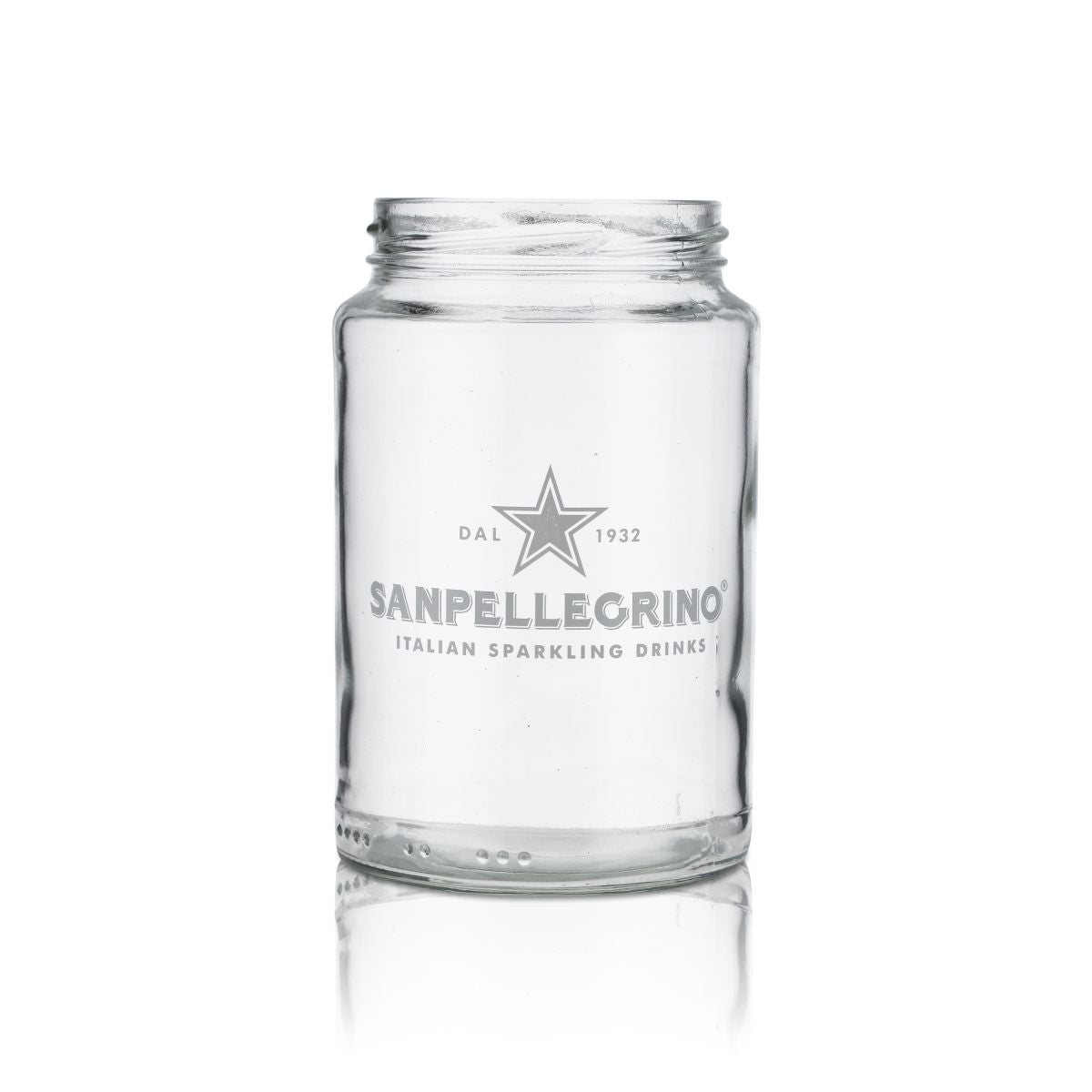 6x San Pellegrino jar 0.5l preserving jar without lid screw-top water jar set – View 2
