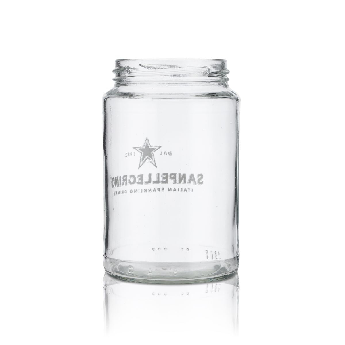 6x San Pellegrino jar 0.5l preserving jar without lid screw-top water jar set – View 3