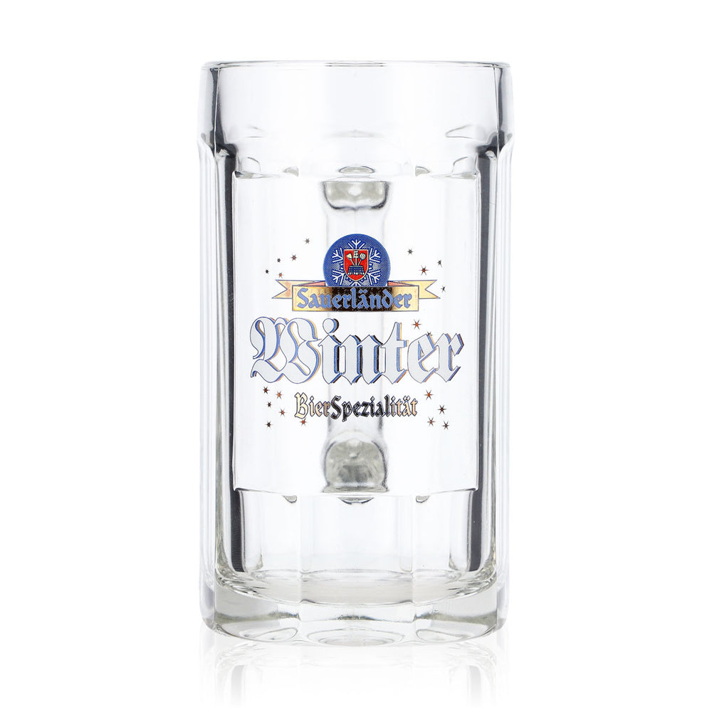 Sauerland winter beer glass glasses 0.2 l mug Staufeneckseidel