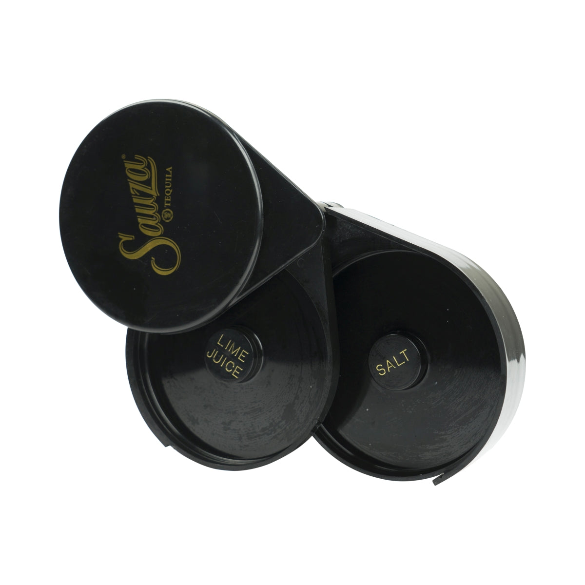 Sauza Tequila sugar wheel dispenser lemon salt black used cooler Barcaddy – View 2
