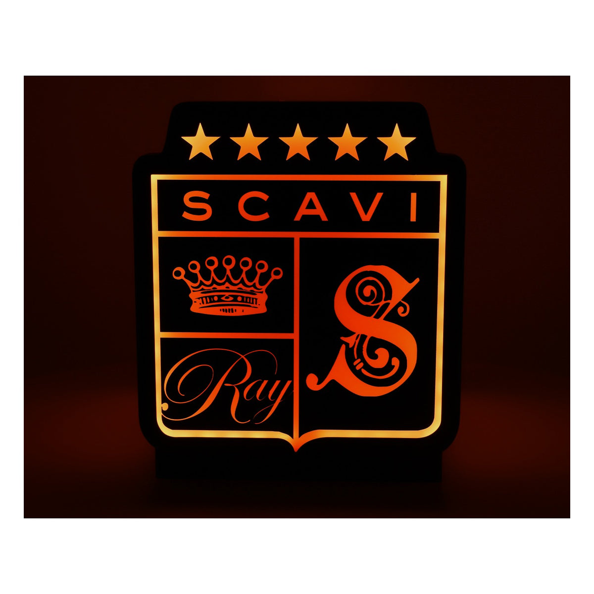 Scavi & Ray LED Champagne Cooler Bottle Cooler Battery incl. Power Supply Ice Bucket Illuminata Black Transparent – View 5
