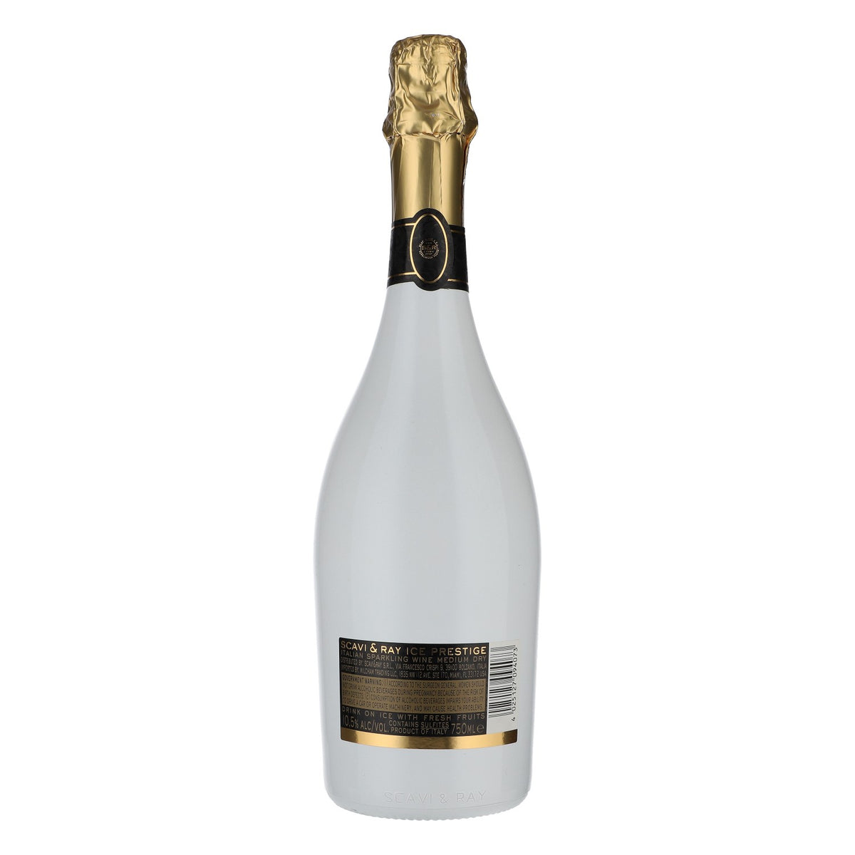 Scavi & Ray EMPTY Prosecco Show Bottle Decorative Bottle Show Bottle White 0.75 L – View 4