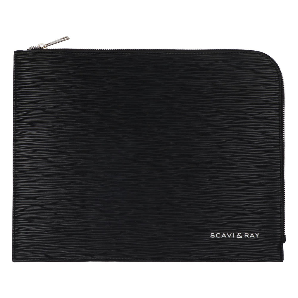 Scavi & Ray Sparkling Wine Business Case Briefcase Black Notes