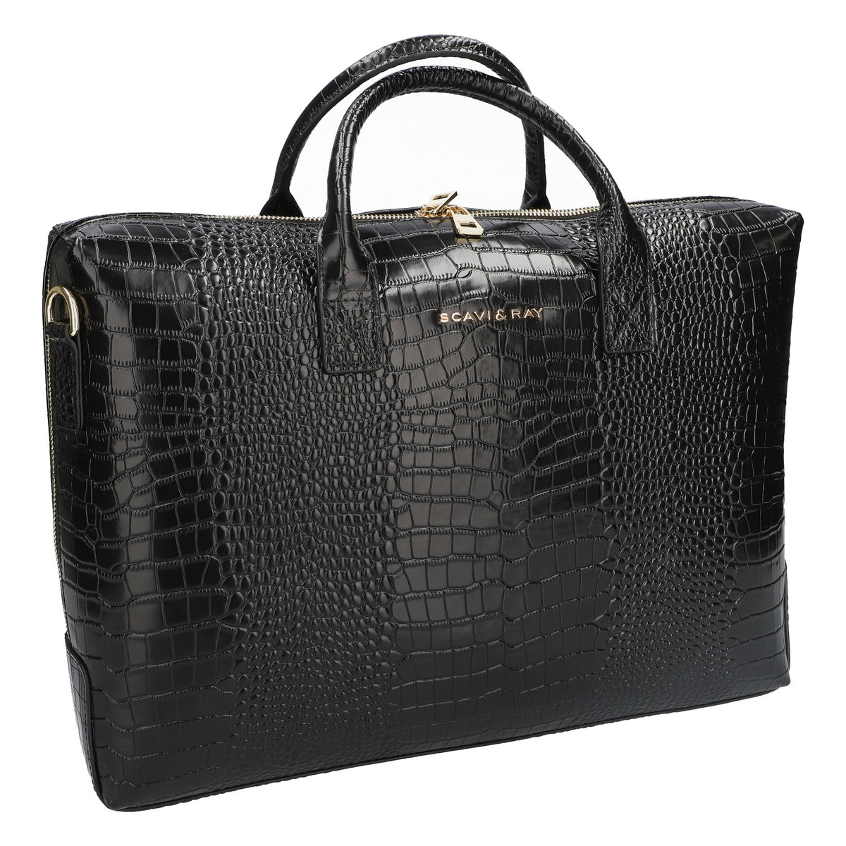Scavi & Ray Sparkling Wine Laptop Bag Business Bag Office Bag Black Case