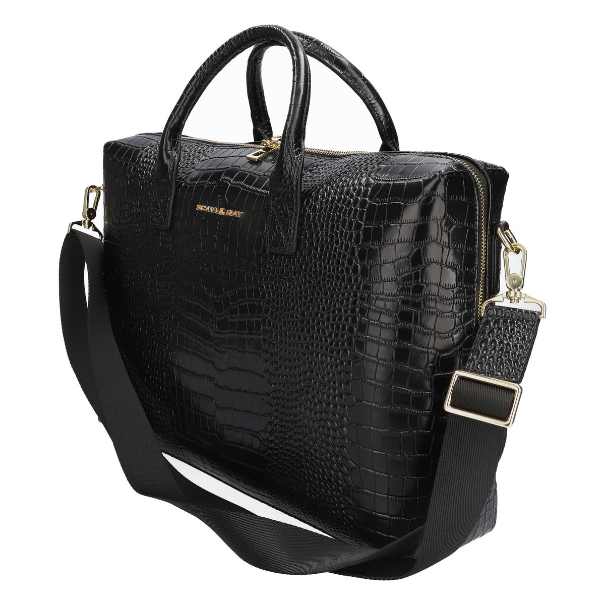 Scavi & Ray Sparkling Wine Laptop Bag Business Bag Office Bag Black Case – View 4