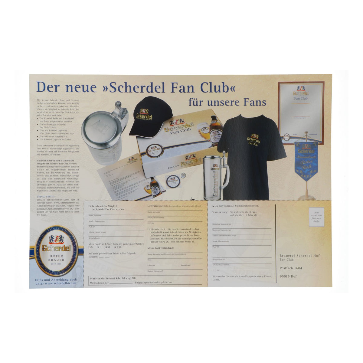 Scherdel beer coasters Beer mats Beer coasters for cutting out – View 2