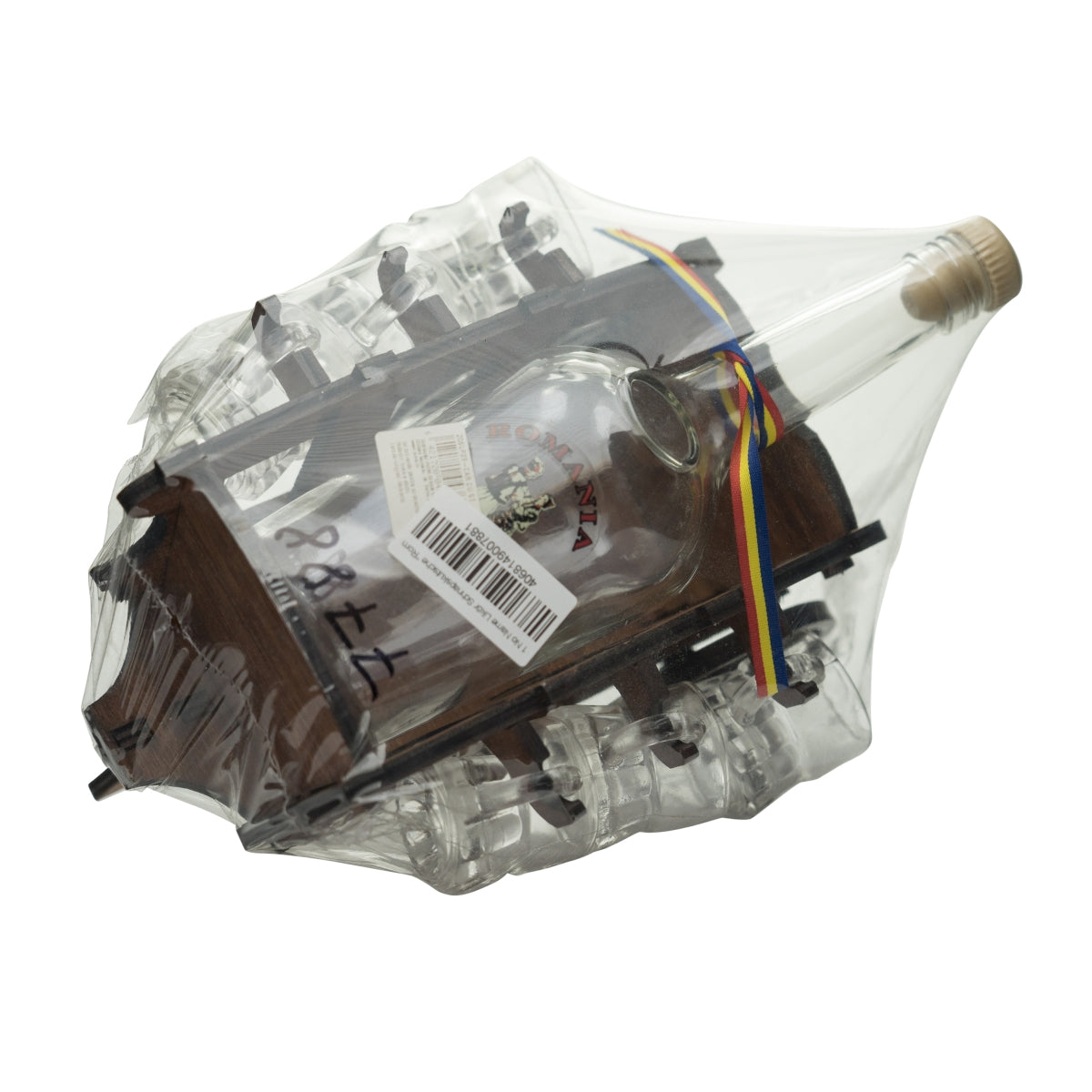 Schnapskutsche Romania Romania incl. 1 bottle, 6 glasses, decorative gift, short – View 4