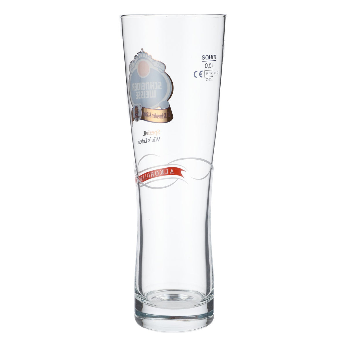Schneider Weisse Beer Glass 0.5l Glasses Trophy Non-alcoholic Special Life – View 3