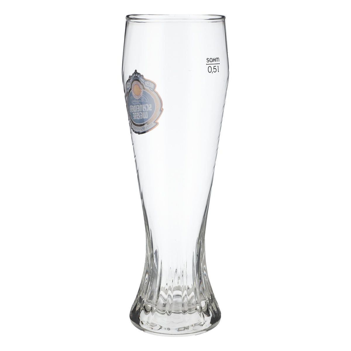 Schneider Weisse Beer Glass 0.5l Glasses Trophy Single Logo Yeast Wheat Beer – View 3