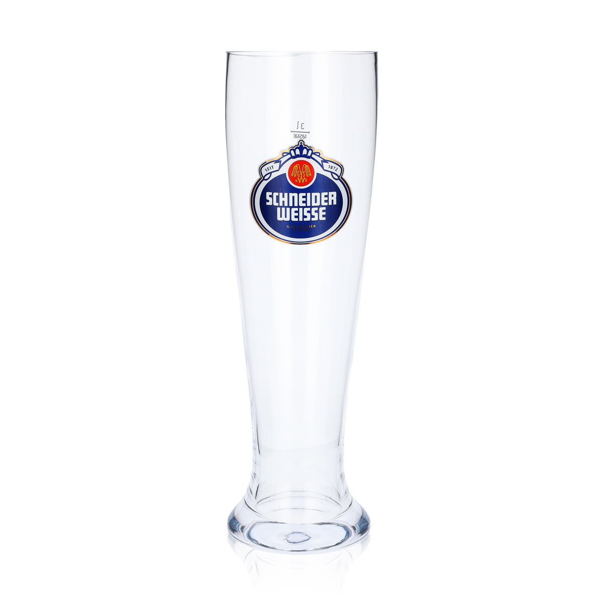 Schneider White Beer Glass, 3 L, XXL Wheat Beer Glass