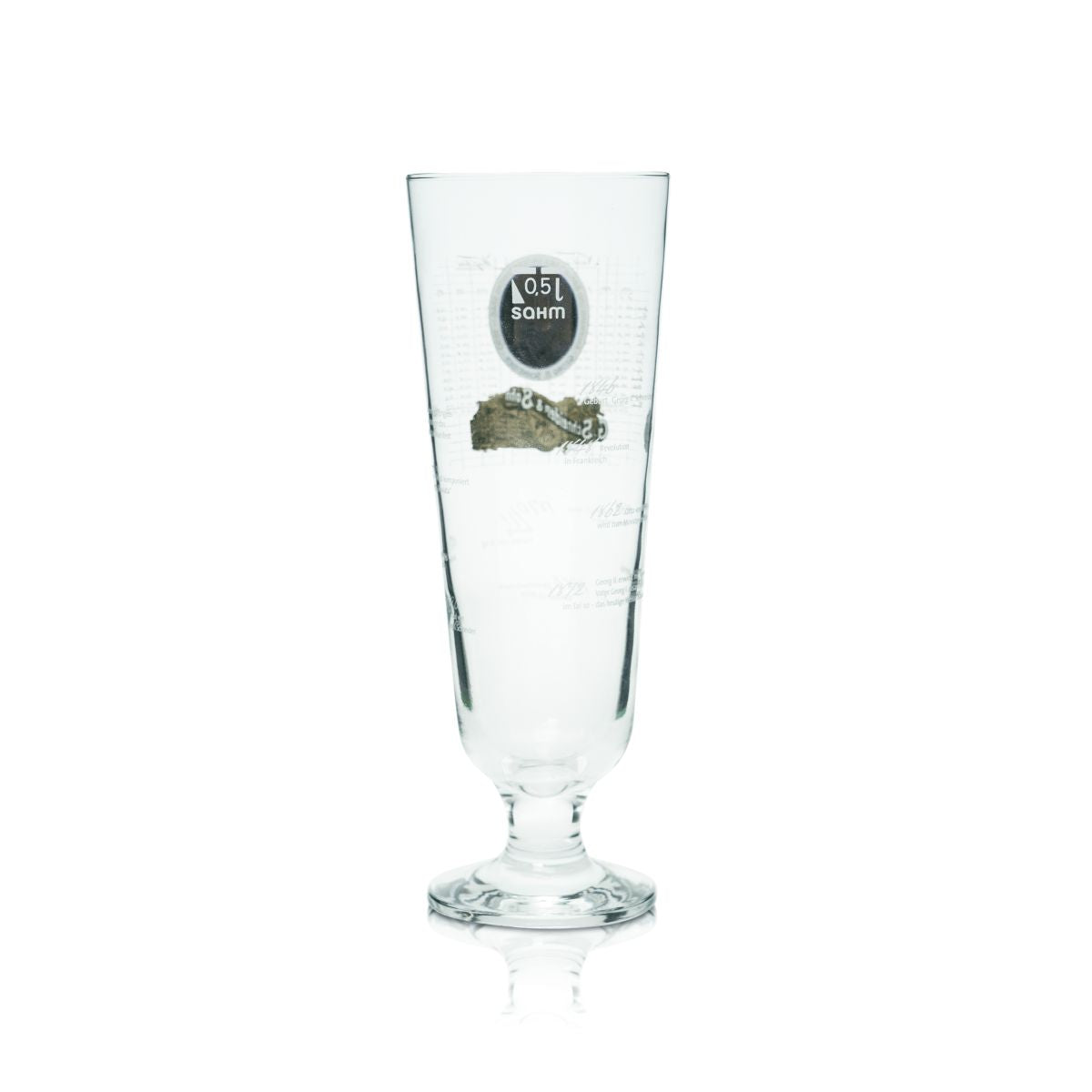 Schneider Weisse beer glass 0.5l special edition Georg II brewery glasses – View 2