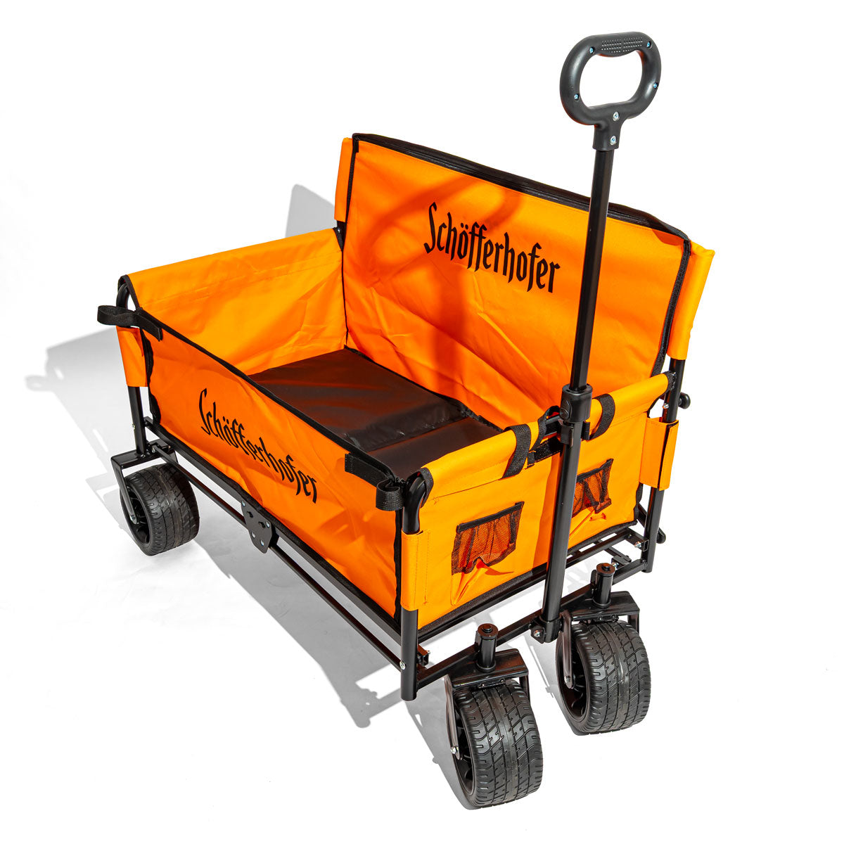 Schöfferhofer Beer Handcart Foldable Bench Off-Road Beach Cart 150 kg