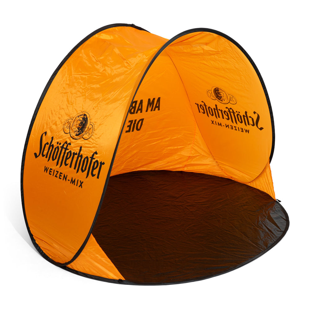 Schöfferhofer Beer Outdoor Beach Shell Pop-Up Tent, Camping Tent