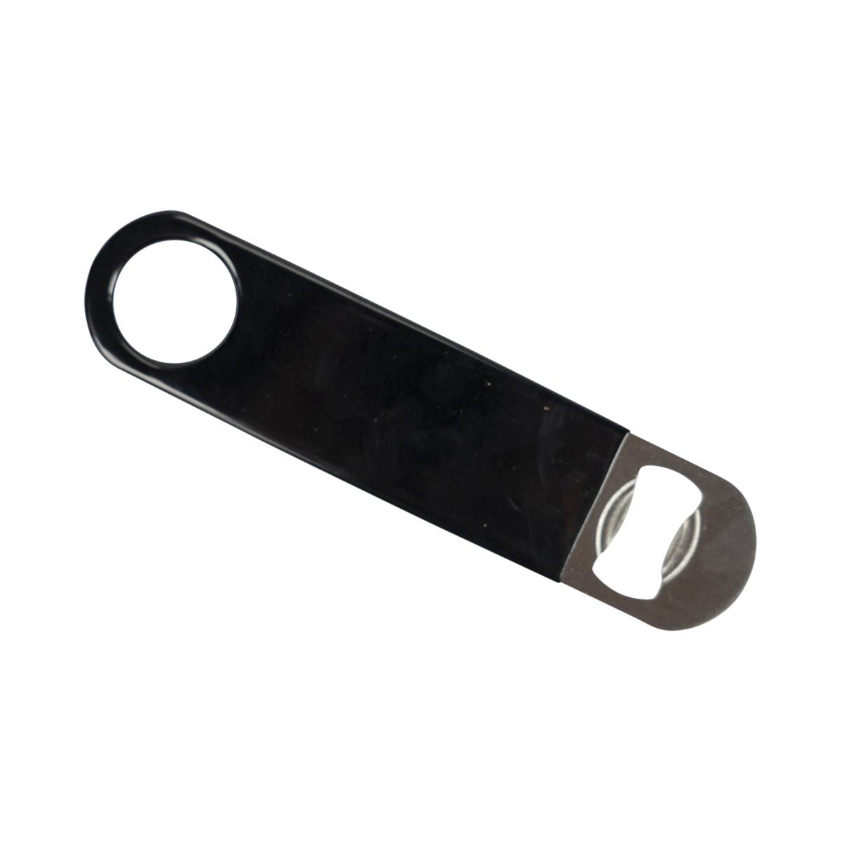 Schweppes bottle opener, black metal with yellow logo, bottle opener, Brazubehör – View 2