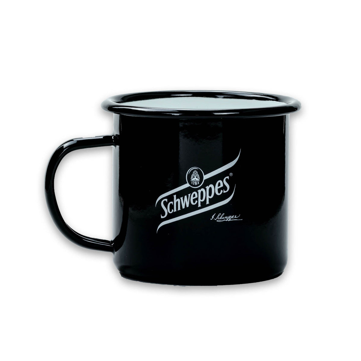 Schweppes Glass Moscow Mule Mug Metal Cup Black Mug – View 2