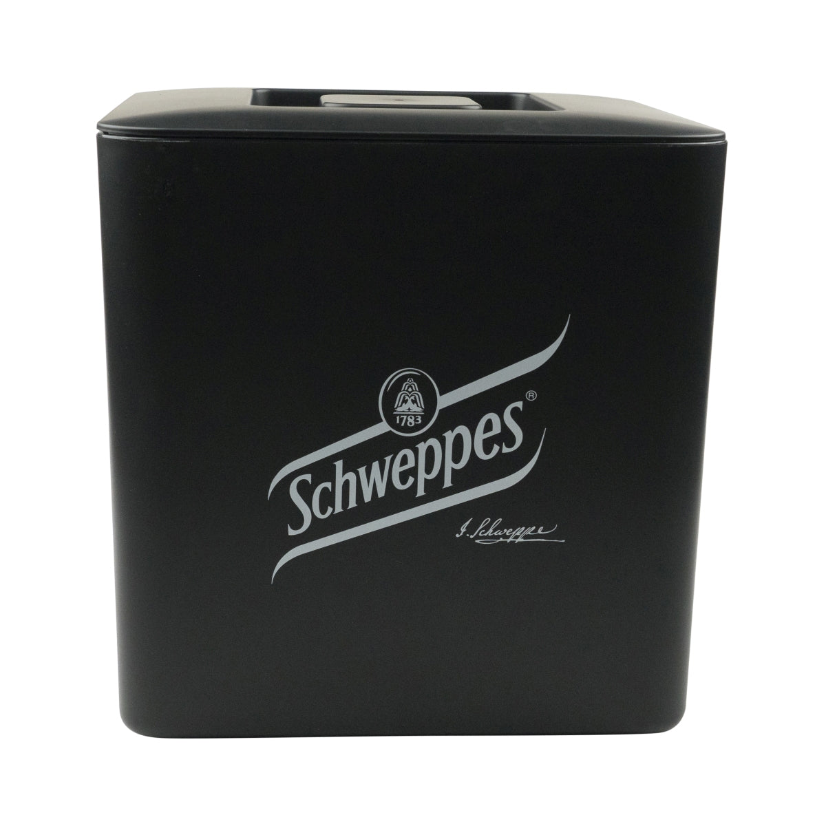 Schweppes Cooler Ice Cube Box 10L Lid Cooler Ice Bucket Bottles Drinks – View 3