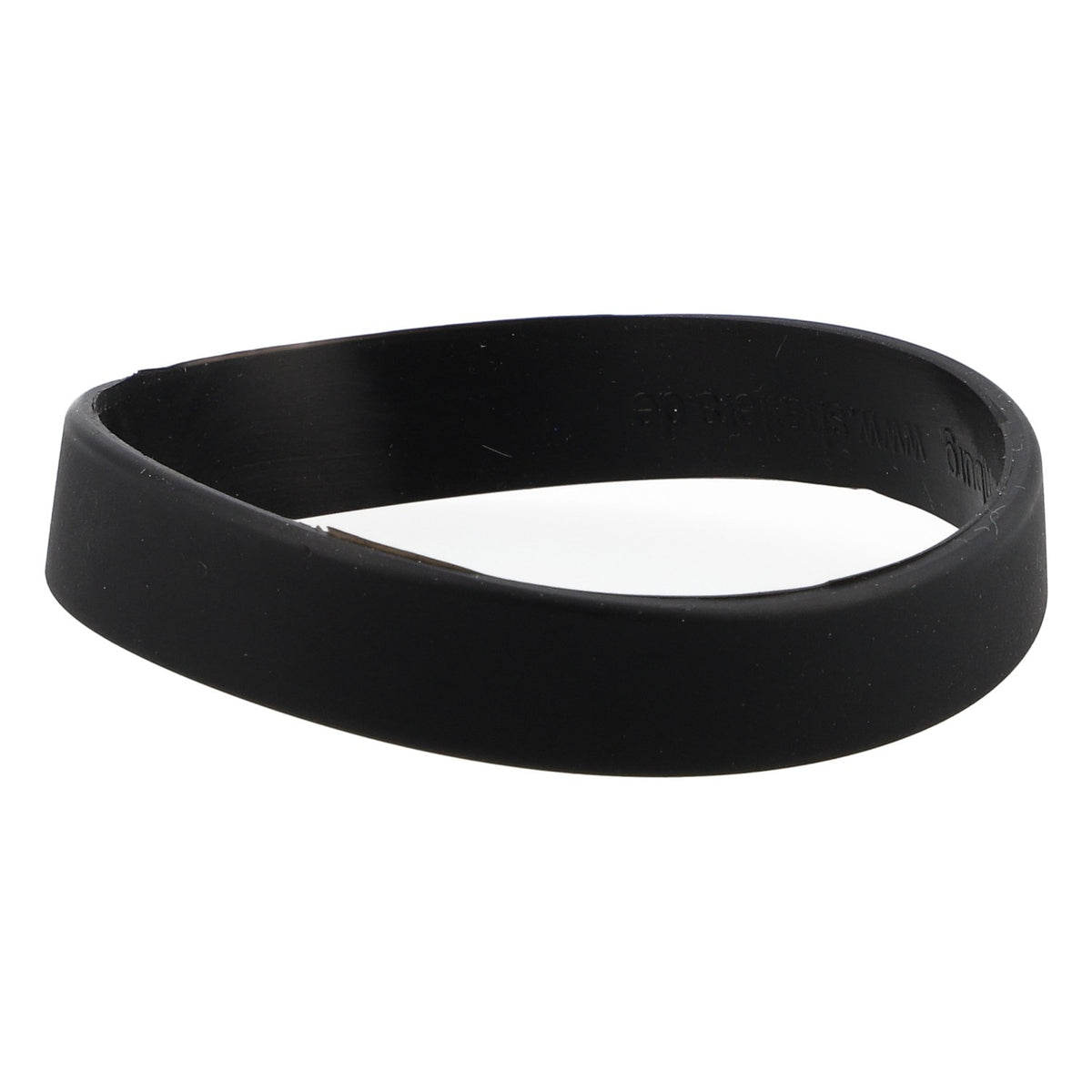 Shatler's bracelet Friendship bracelet Rubber Black "Keep calm and drink Shatler's" – View 2