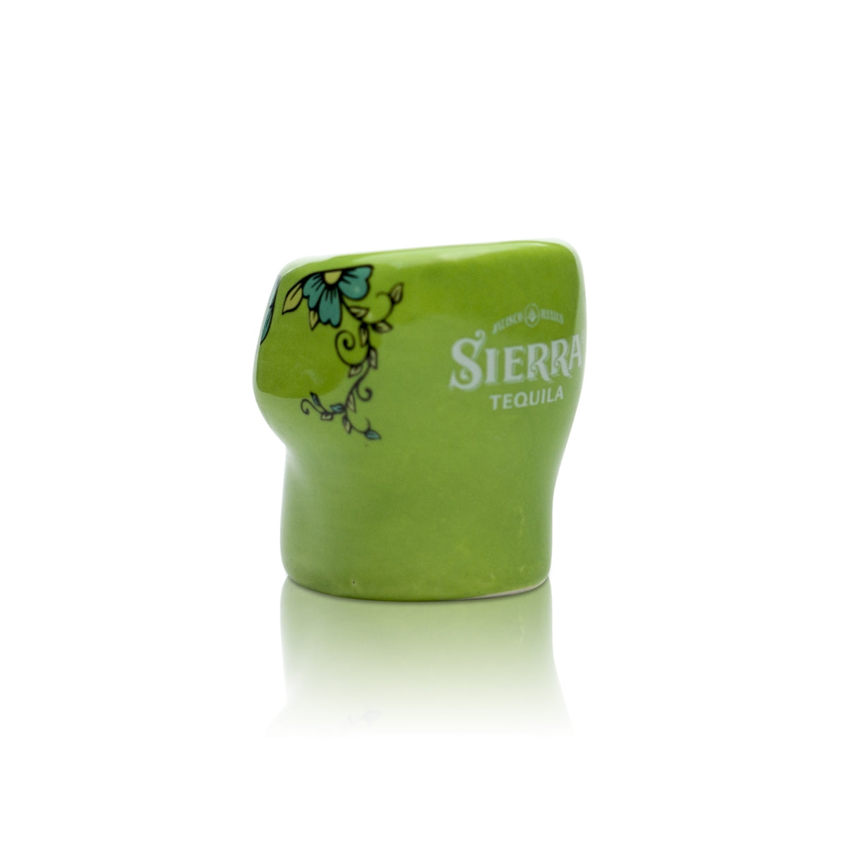 Sierra Tequila Glass Clay 2cl Shot Glasses Green Skull Schnapps Shot Glasses – View 2