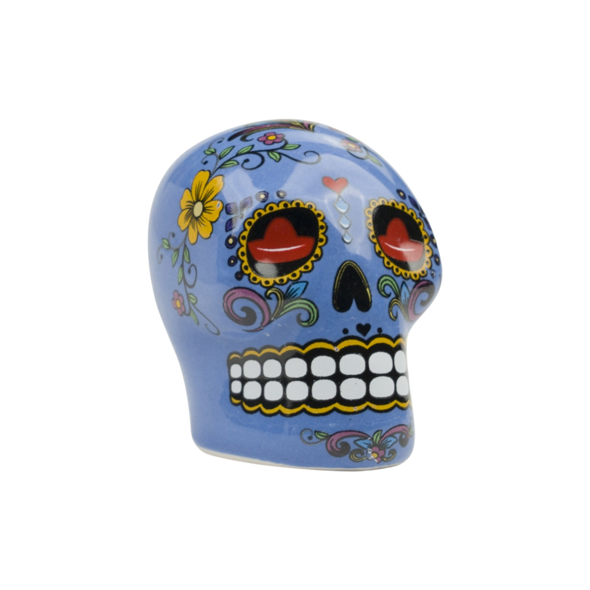 Sierra Tequila Salt Tax Skull Pepper Mill Blue Dias de los Muertes