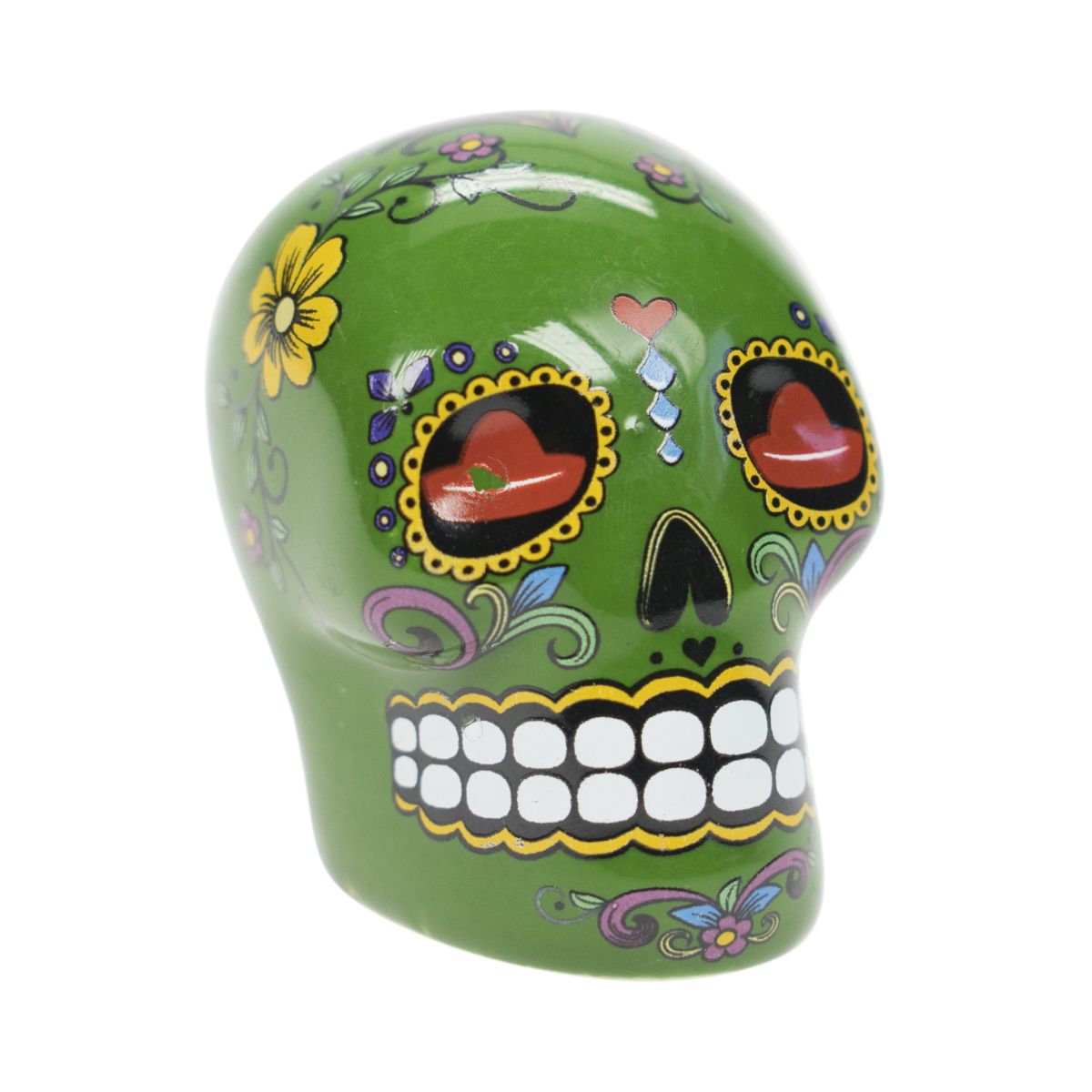 Sierra Tequila Salt Shaker Green Skull Design Tequila Shots Gastro Accessories