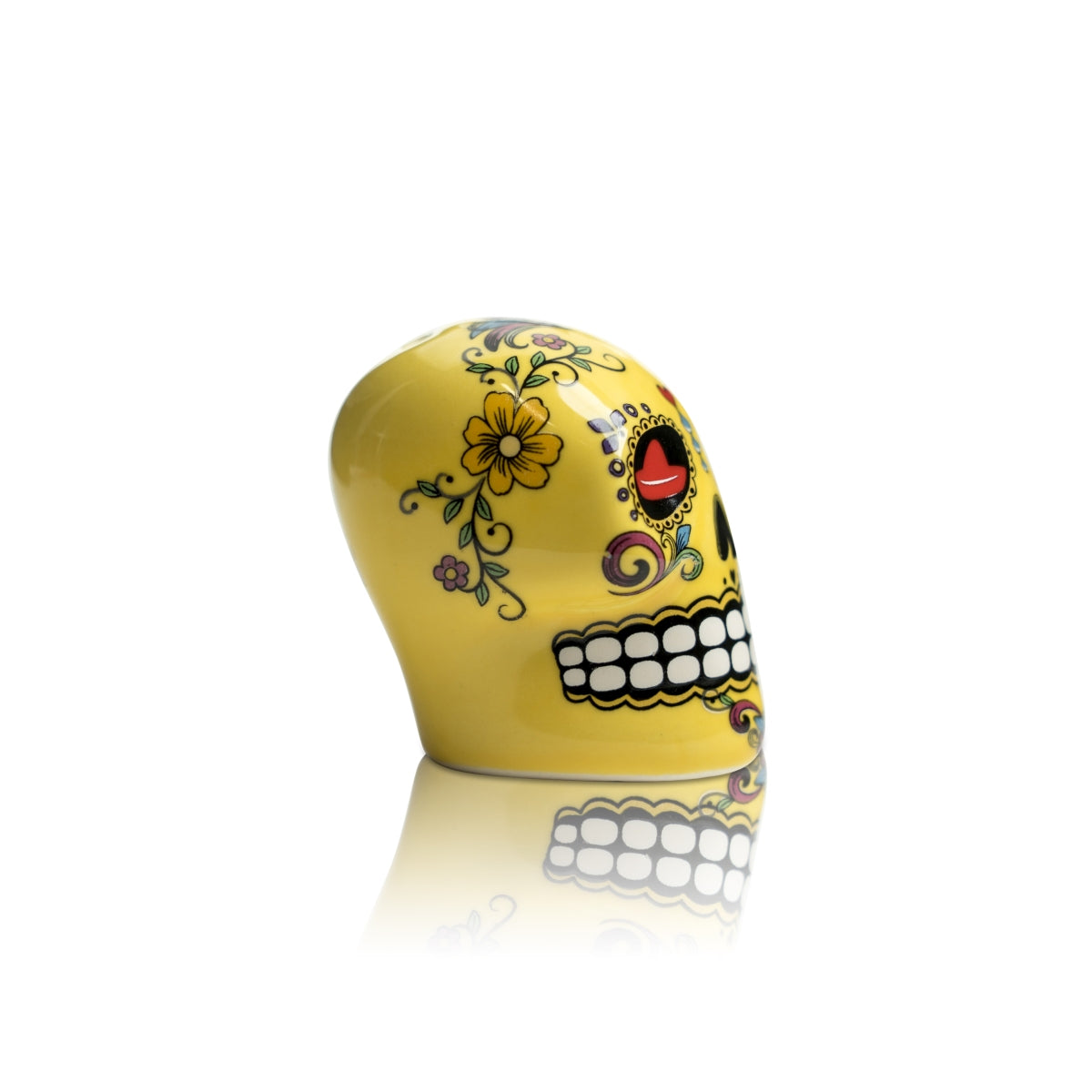 Sierra Tequila Salt Shaker Skull Pepper Mill Yellow Dias de los Muertes – View 5
