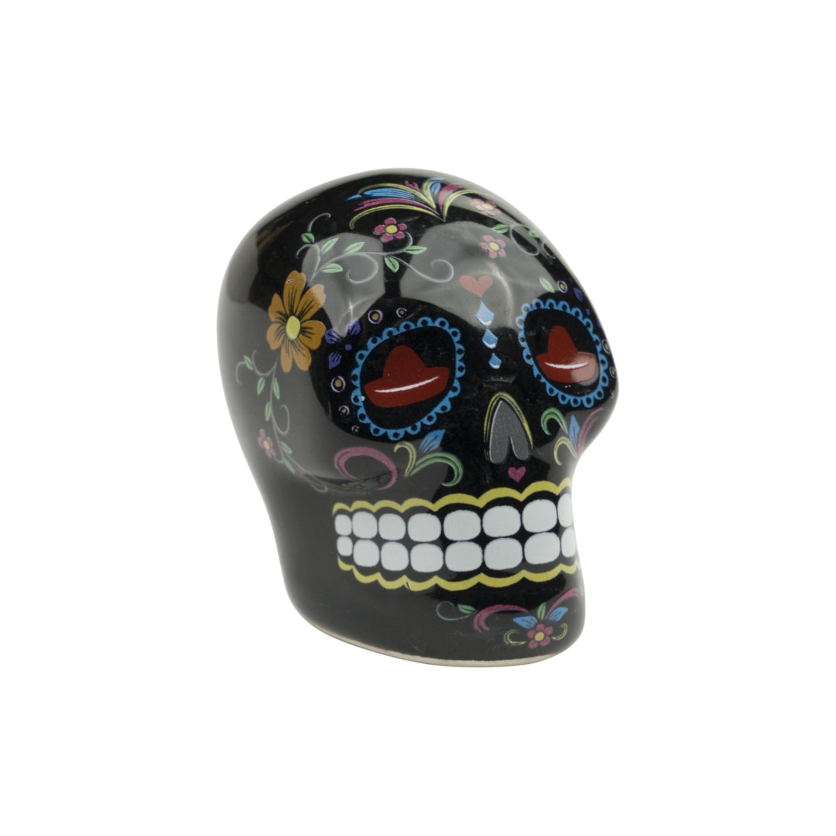 Sierra Tequila Salt Shaker Skull Pepper Mill Black Dias de los Muertes