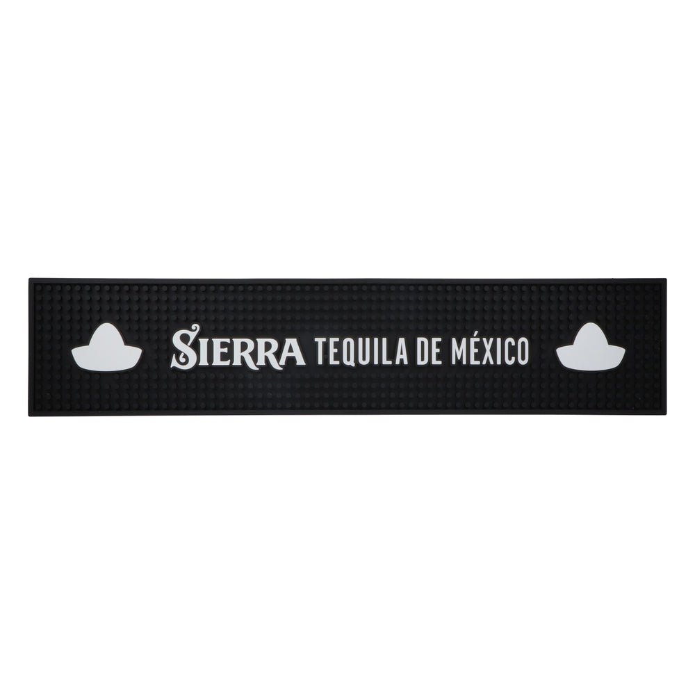 Sierra Tequila Tequila Bar Mat Drip Mat Black 60x13cm Rubber