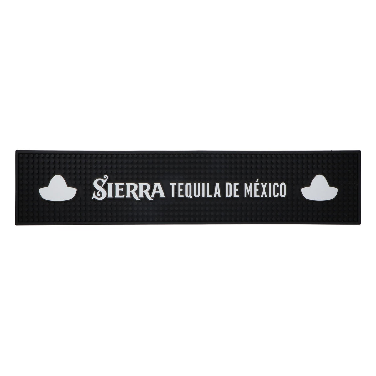 Sierra Tequila Tequila Bar Mat Drip Mat Black 60x13cm Rubber