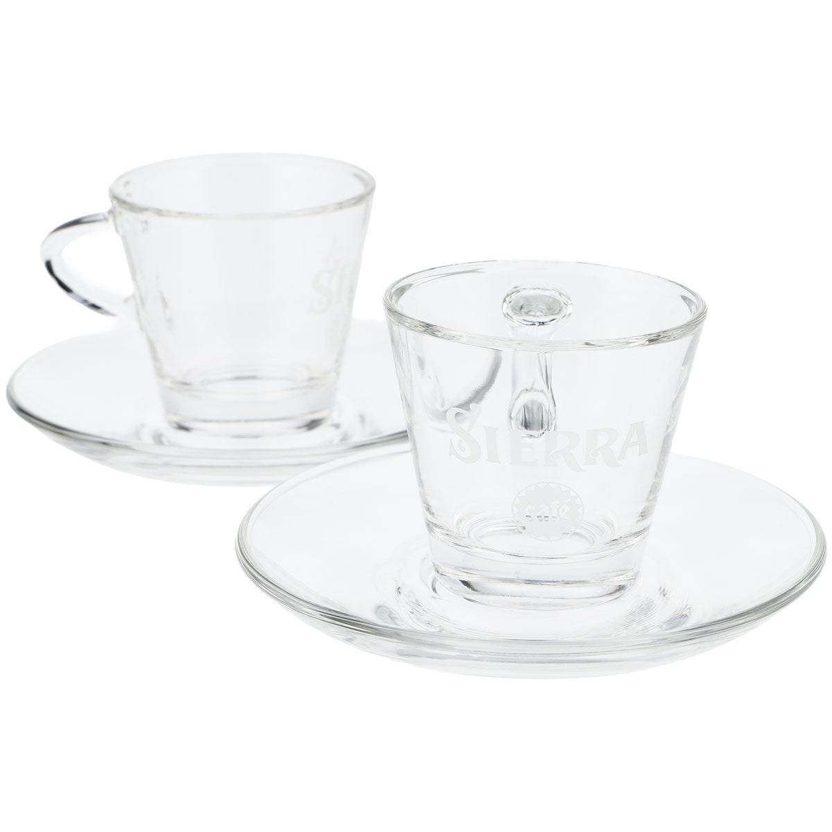 SierraTequila Espresso Cup Set  Coffee Cup Set Made of Real Glass – View 4