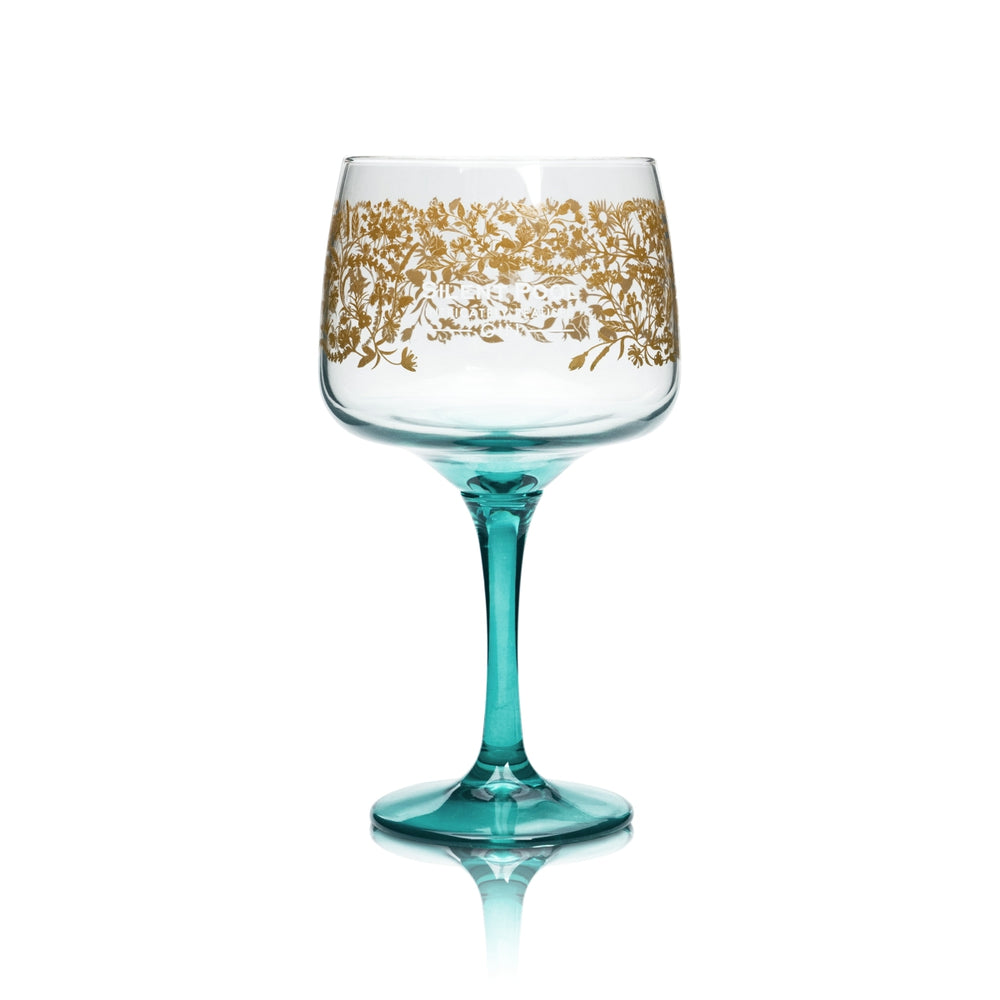Silent Pool Gin Glass Balloon "Copa Aquamarine" Glasses Cocktail Long Drink Copa Bar