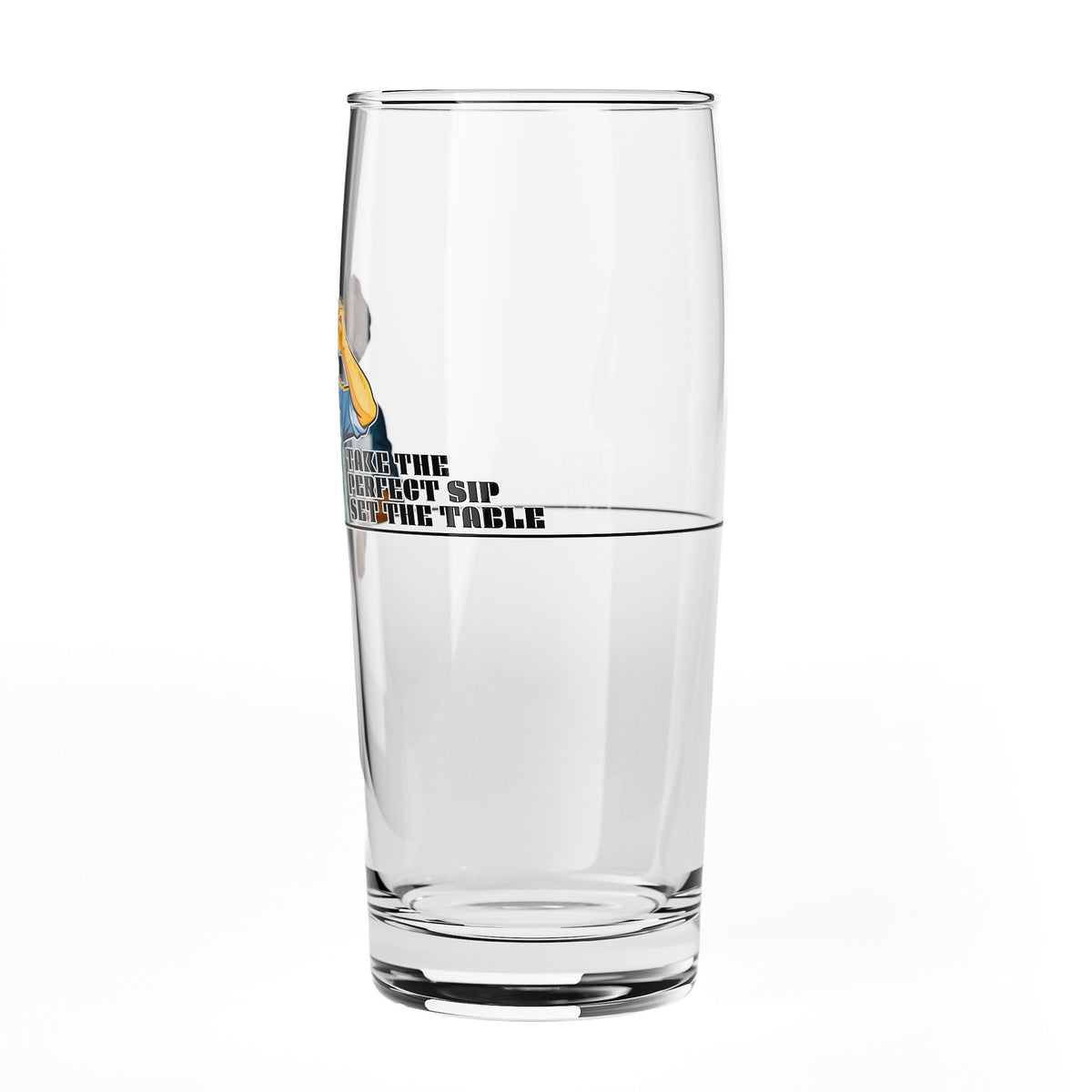 Sipply Beer Glass SETTING THE TABLE Take the Perfect SIP Willibecher 0.5 L - The Fun Social Media Trend – View 4