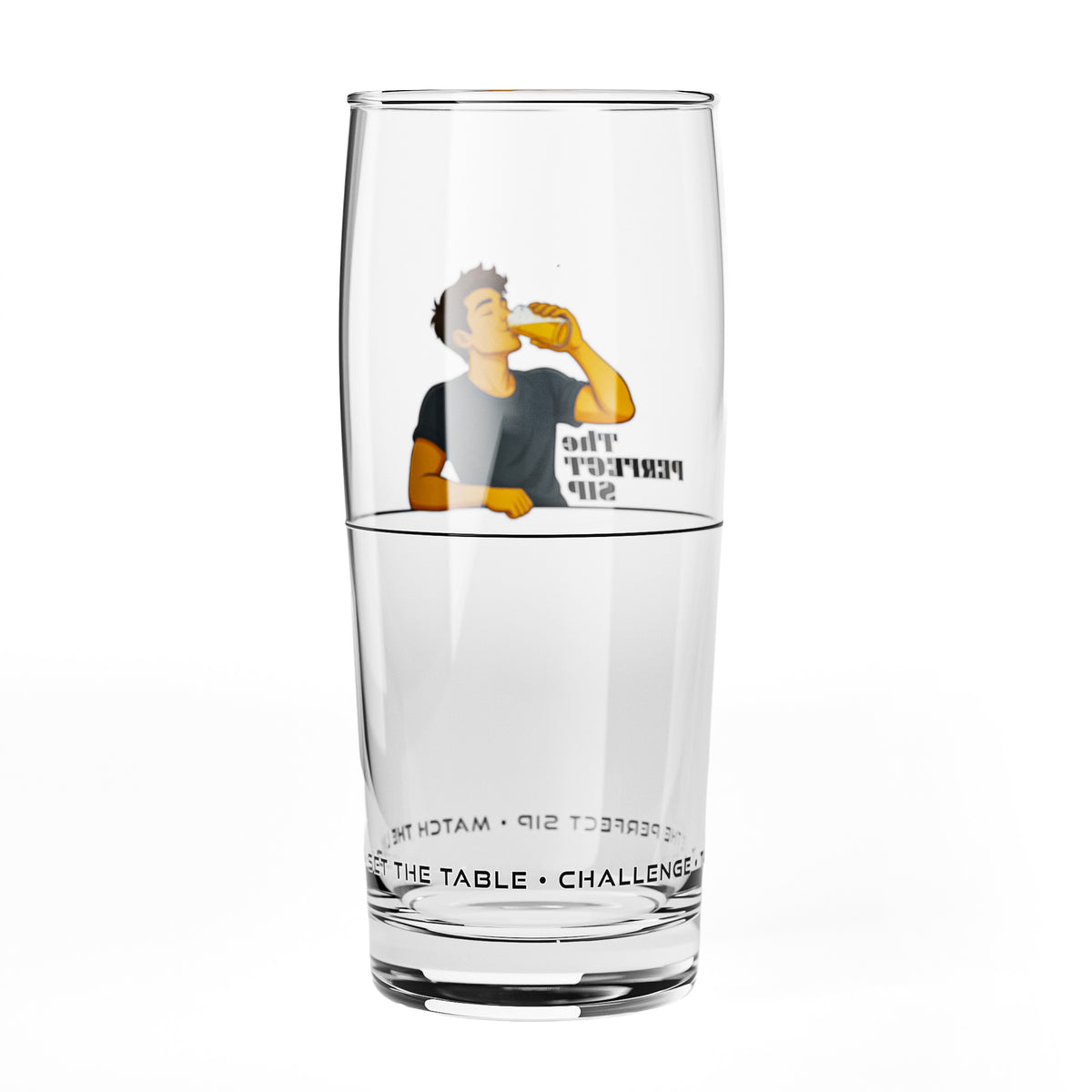 Sipply Beer Glass SETTING THE TABLE The Perfect SIP Willibecher 0.5 L - The Fun Social Media Trend – View 5