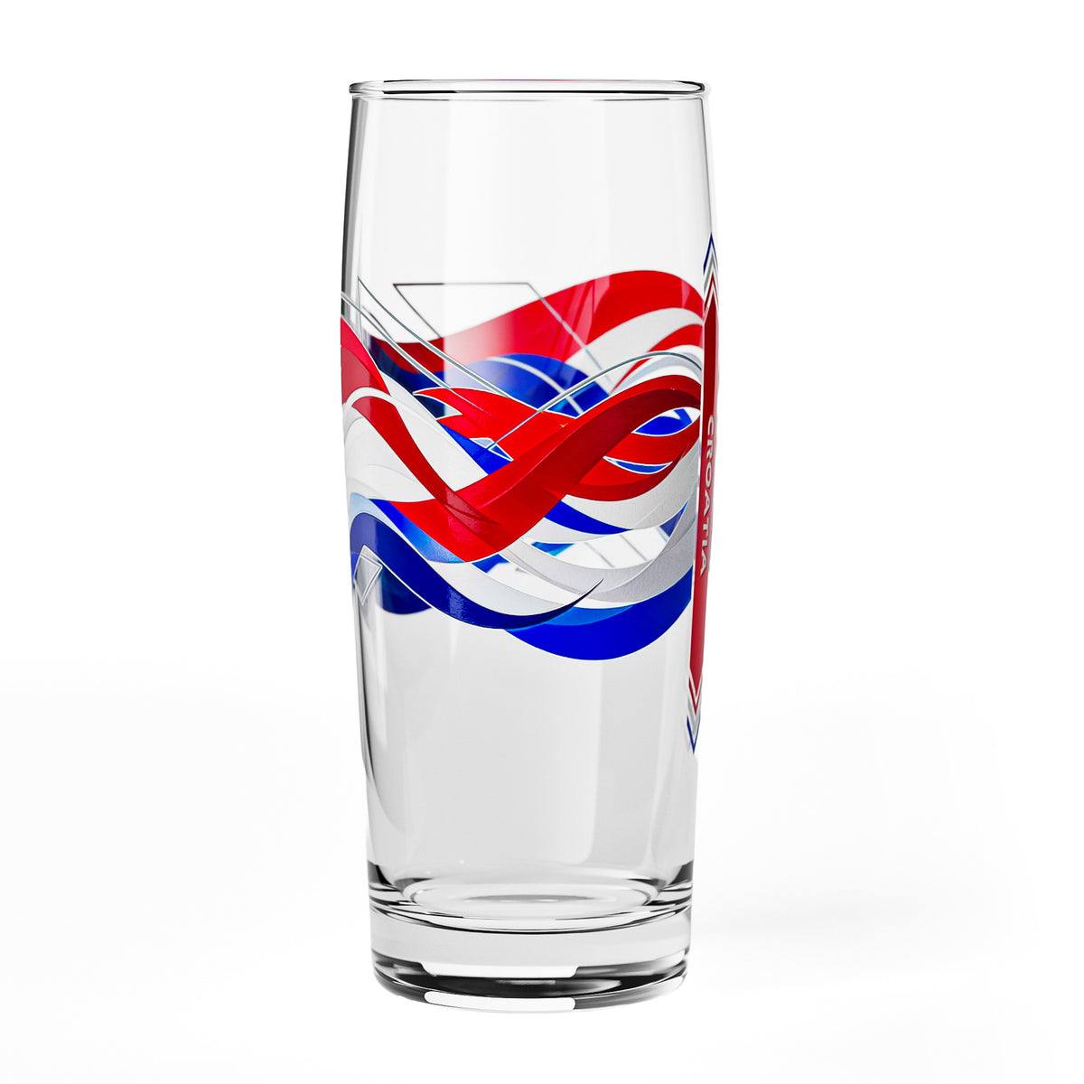 Sipply Willibecher Beer Glass, 0.5 L, Featuring the Croatian Flag – View 5