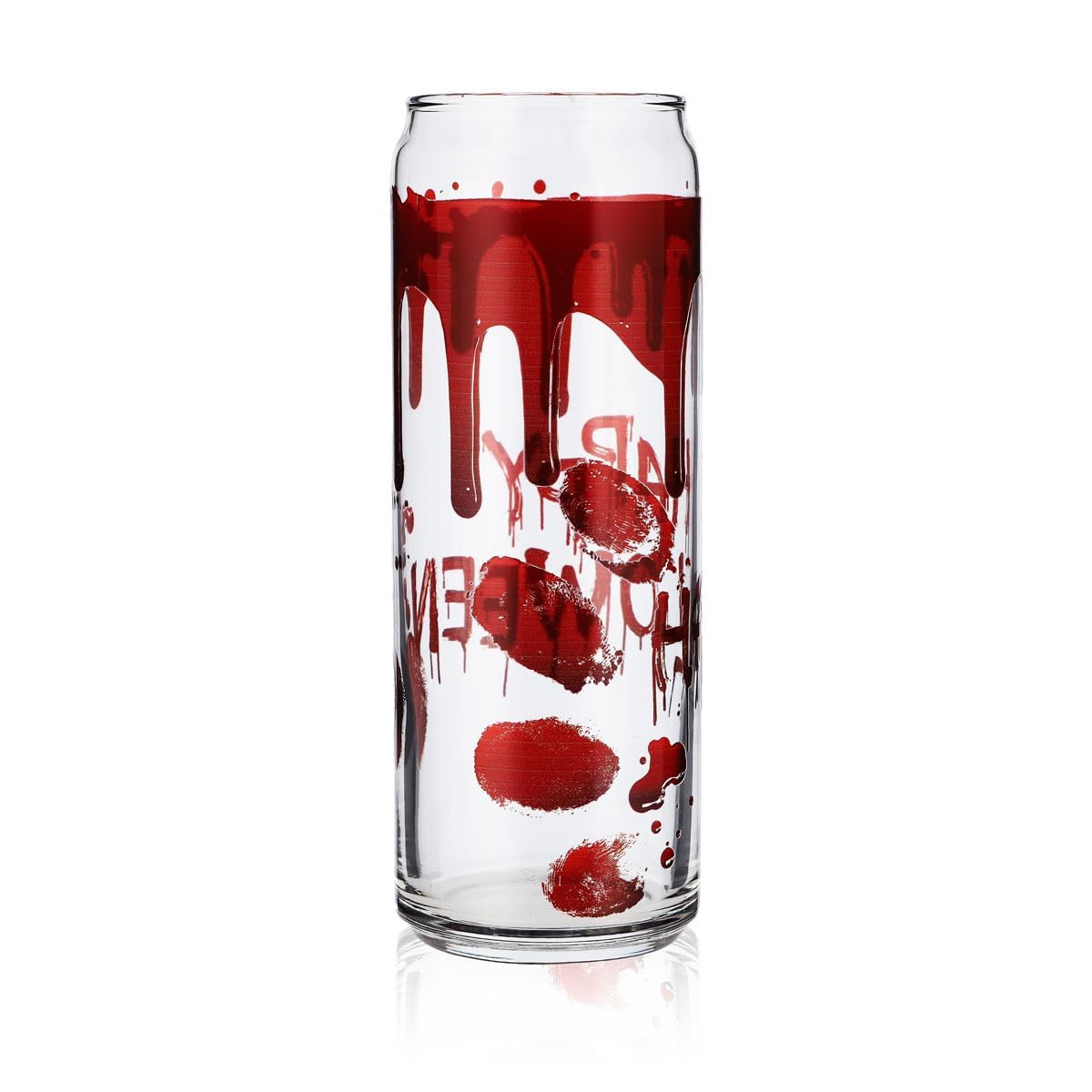 6x Sipply Drinking Glasses with Halloween Blood Motif as UV Print Can Glass 370ml – View 4