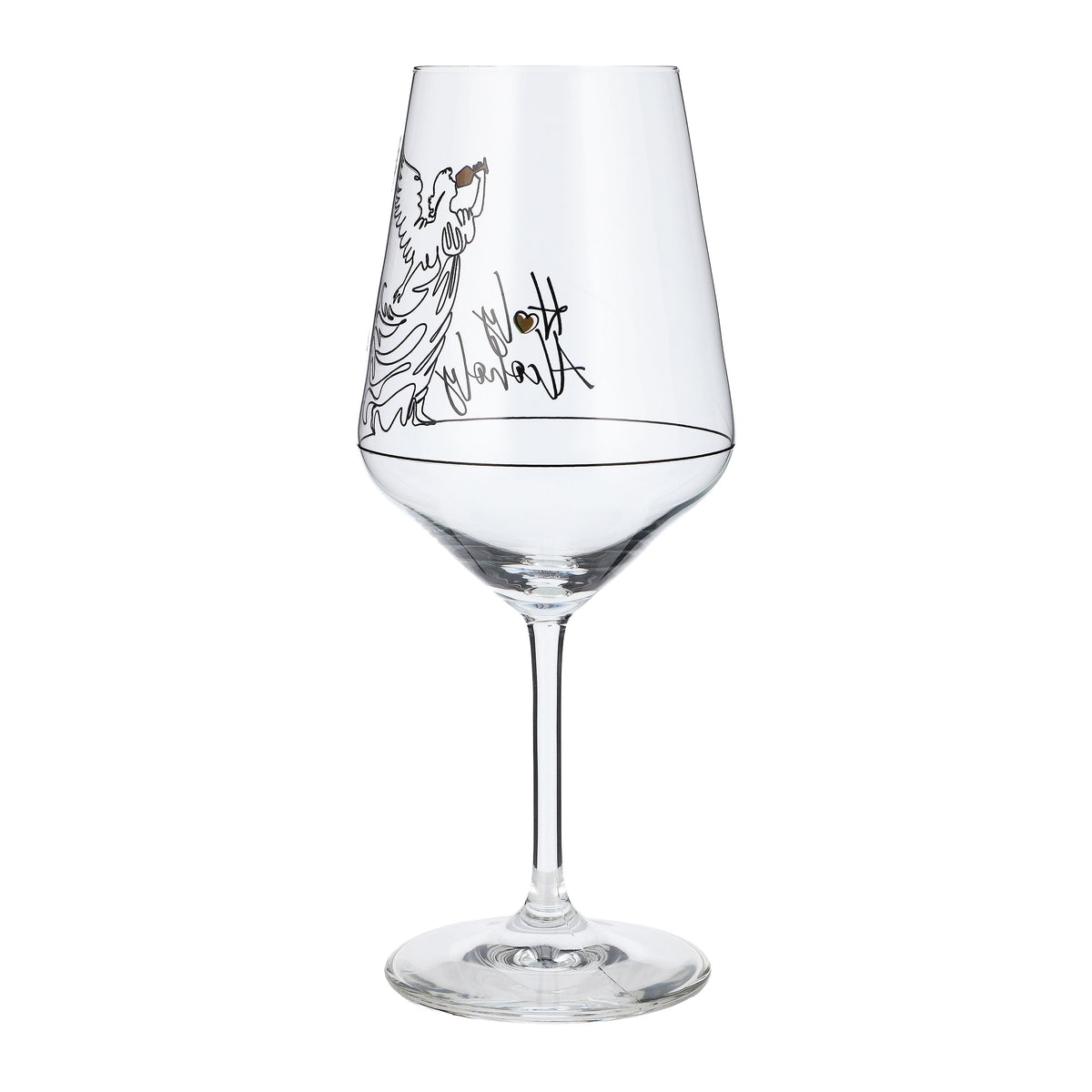 Sipply Wine Glass with "Holy Alcoholy" Saying, 0.5 L – View 7