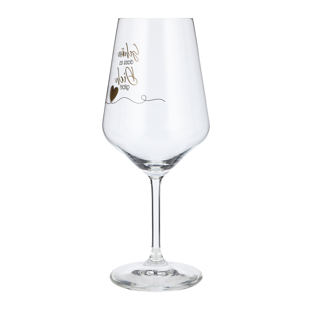 Sipply Wine Glass with Saying "So Glad You're Here!" 0.5 L – View 7