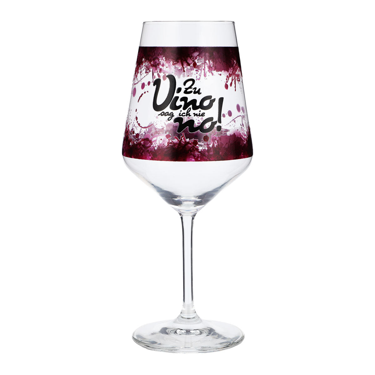 Sipply wine glass with slogan "I never say no to wine!" 0.5 l – View 5