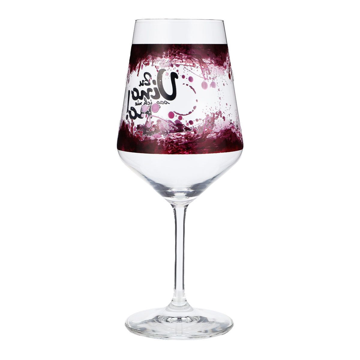 Sipply wine glass with slogan "I never say no to wine!" 0.5 l – View 6