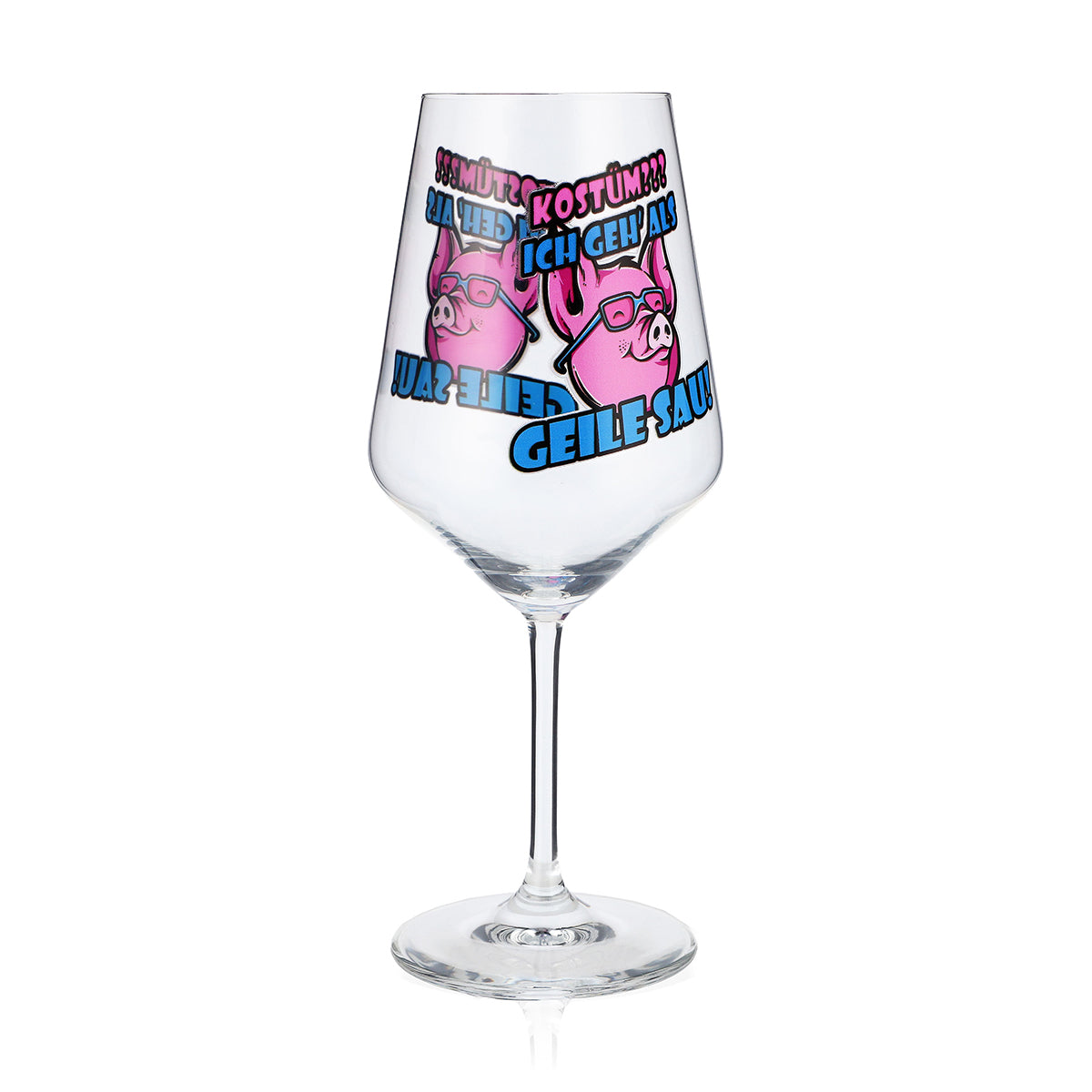 Sipply wine glass for Carnival "Geile Sau" 0.5l – View 3
