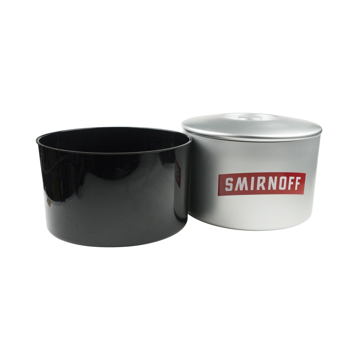 Smirnoff Cooler Ice Cube Box 10L Lid Cooler Ice Bucket Bottles Drinks Bar – View 3