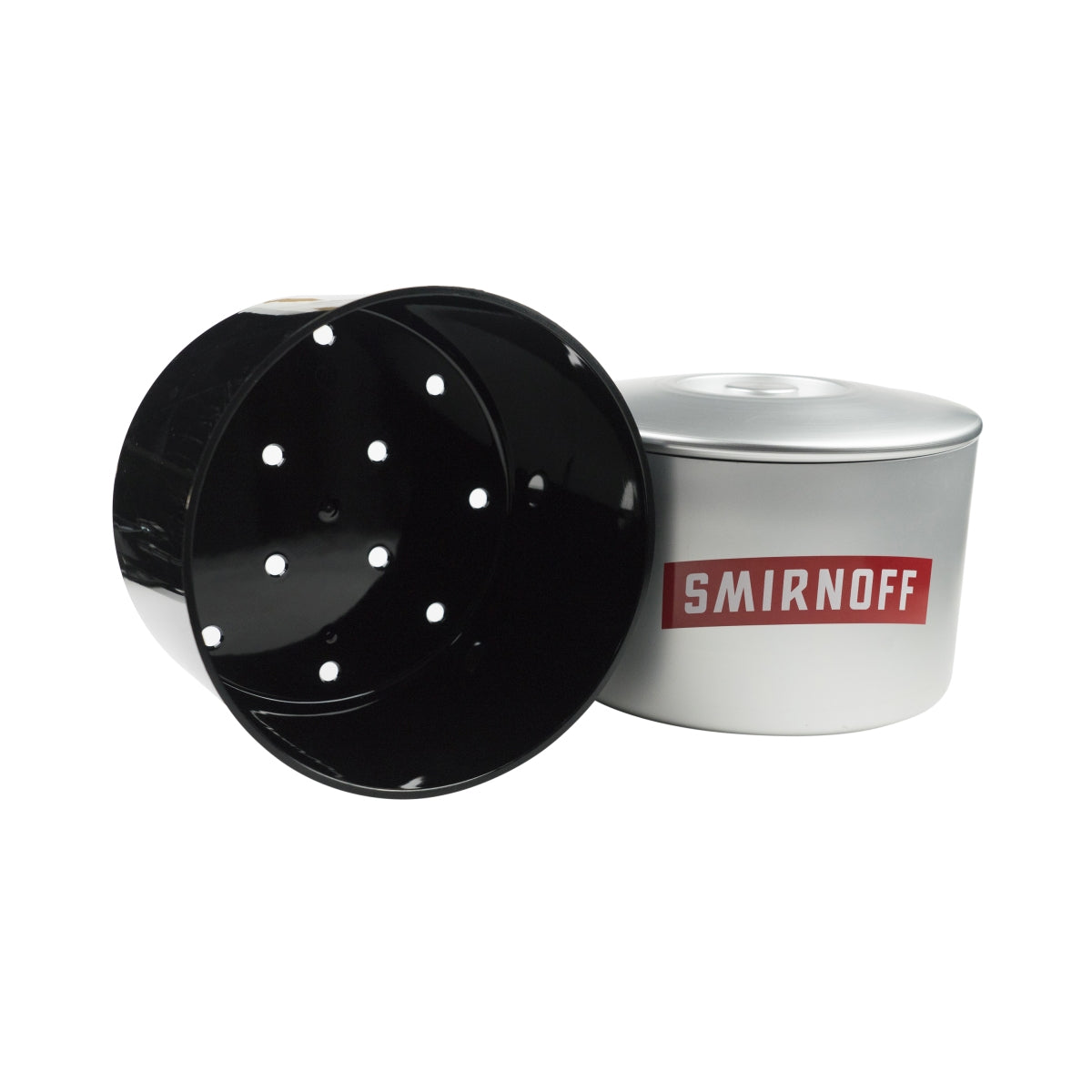 Smirnoff Cooler Ice Cube Box 10L Lid Cooler Ice Bucket Bottles Drinks Bar – View 4