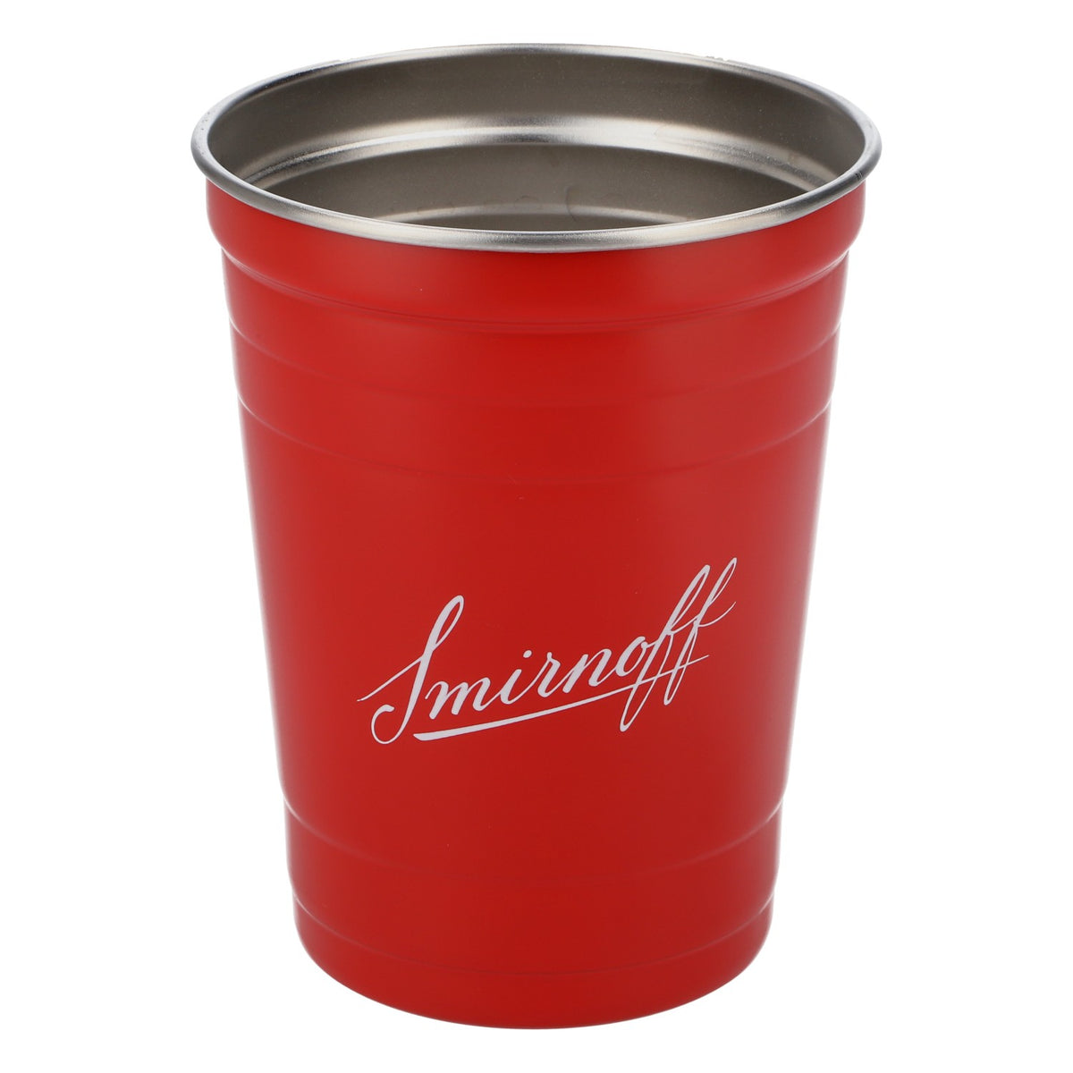 Smirnoff Vodka Aluminum Glass / Glasses Festival Mug Special Edition