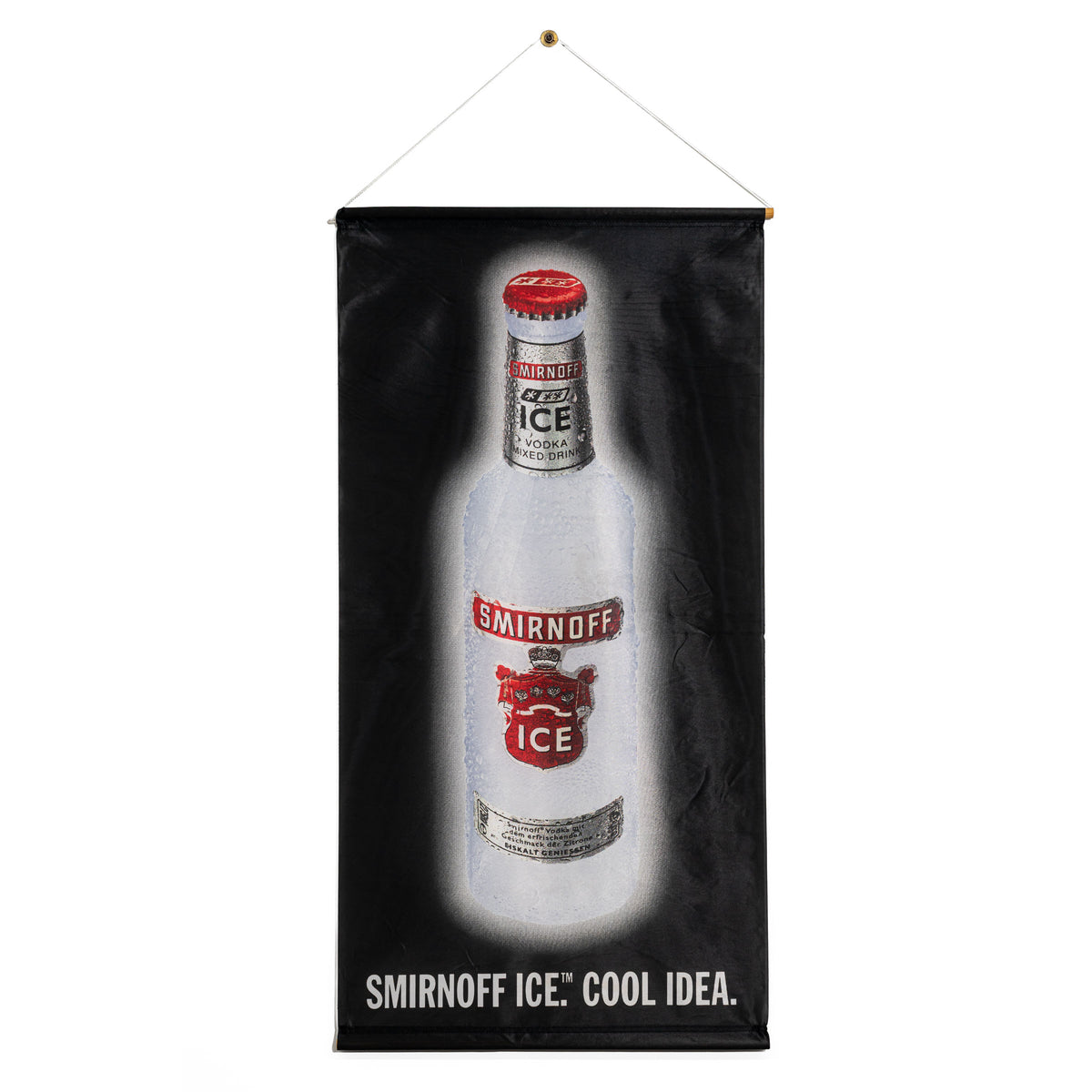 Smirnoff Vodka Banner Roll-Up Display, Black