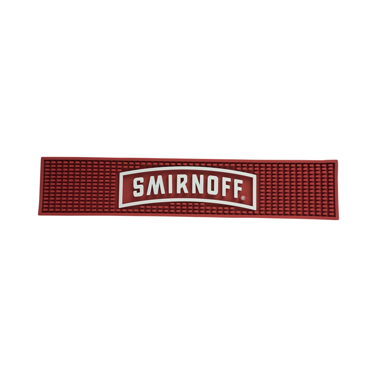 Smirnoff Vodka Bar Mat Drip Mat Bar Accessories Red