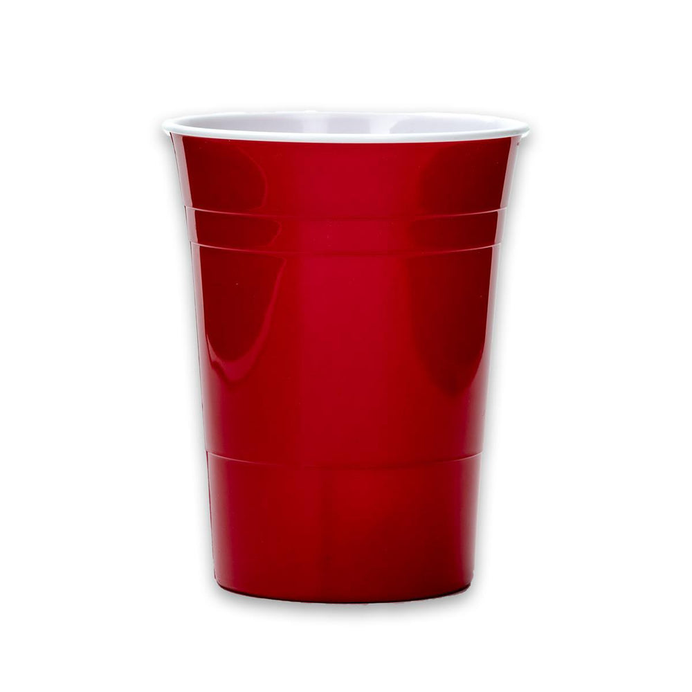 Smirnoff Vodka Reusable Glass Party Cup Red Cup Mug