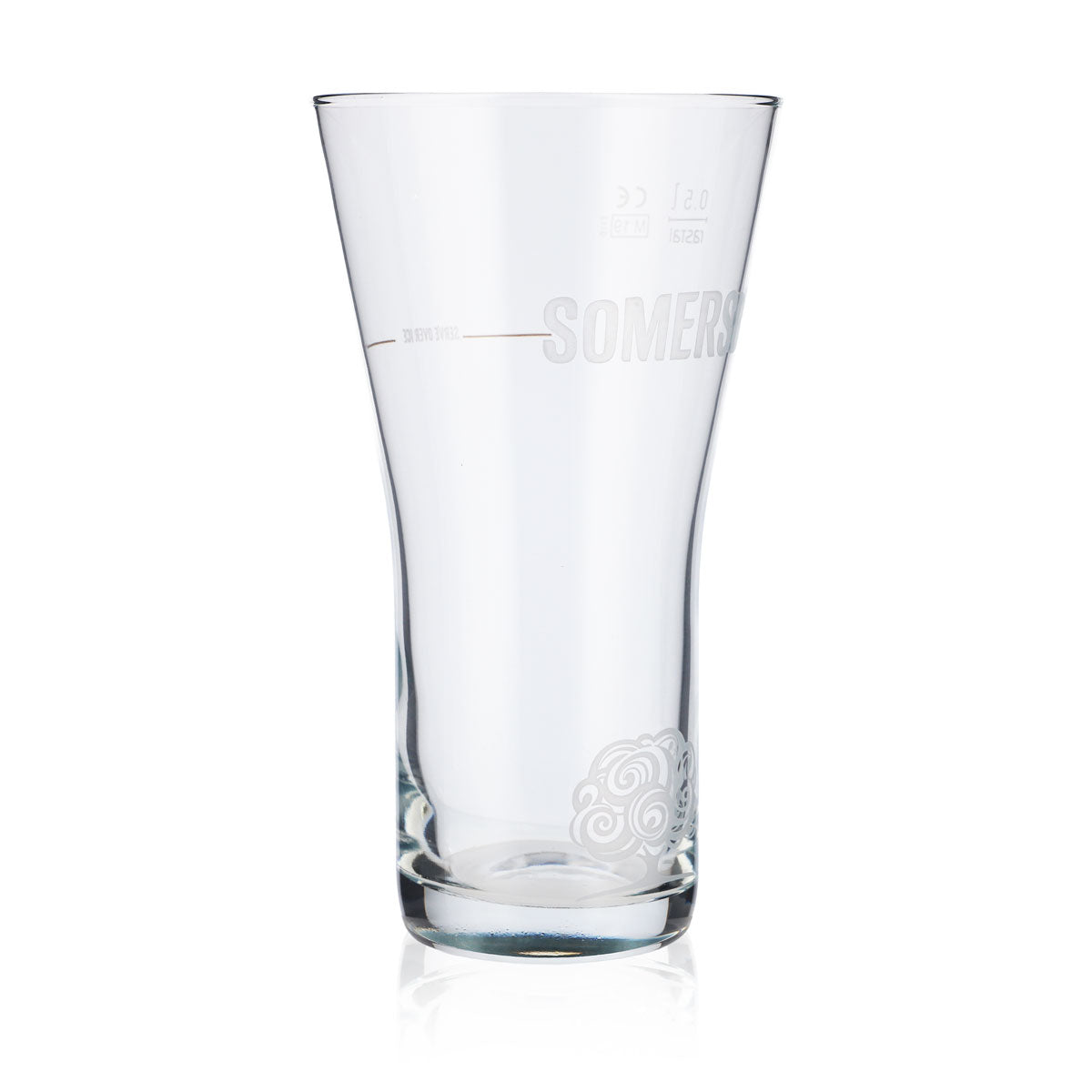 Somersby Cider Glass 0.5l Mug Cider Glasses Logo Satin Finish – View 2
