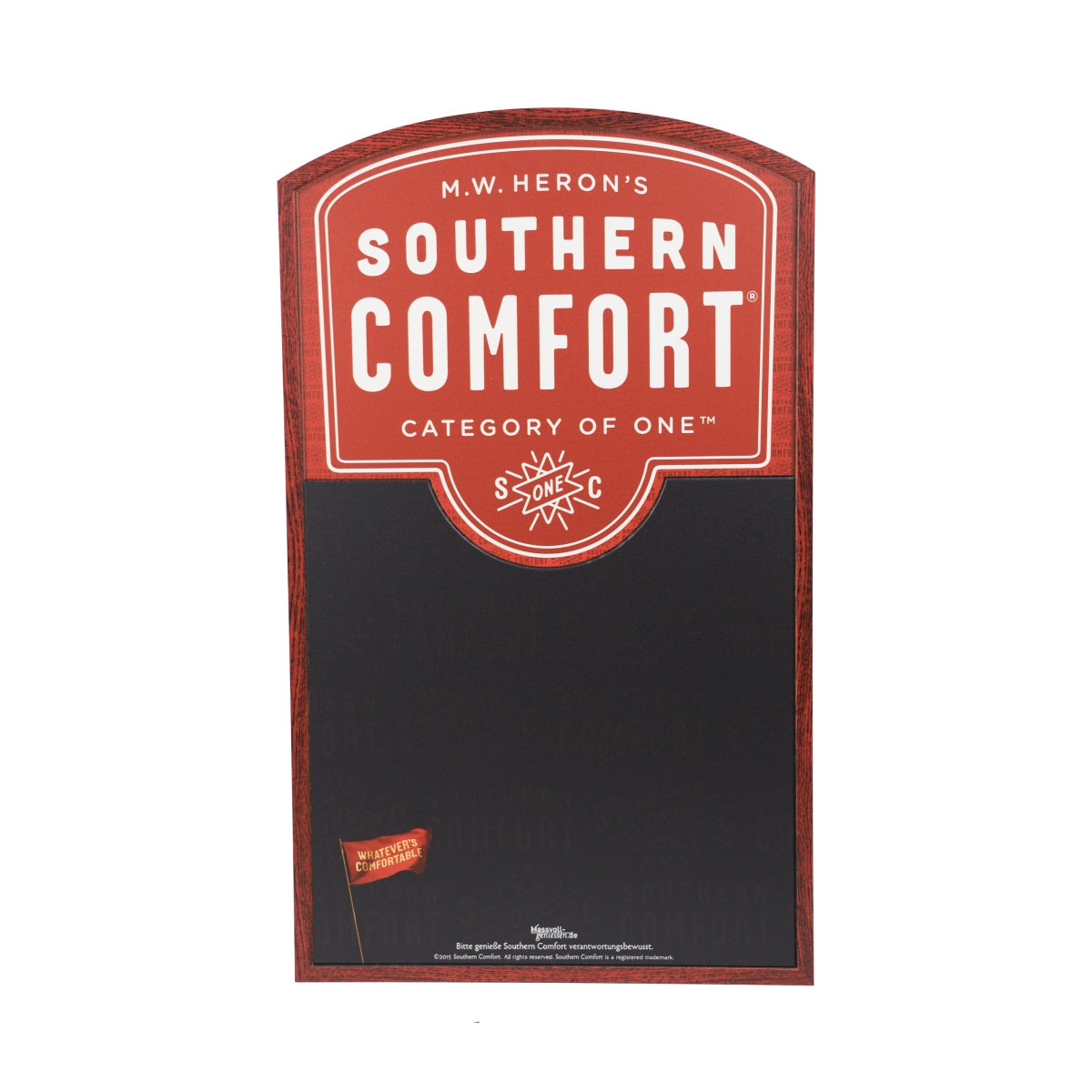 Southern Comfort Chalkboard Wall Blackboard Wall Gastro Menu Advertising Sign Bar