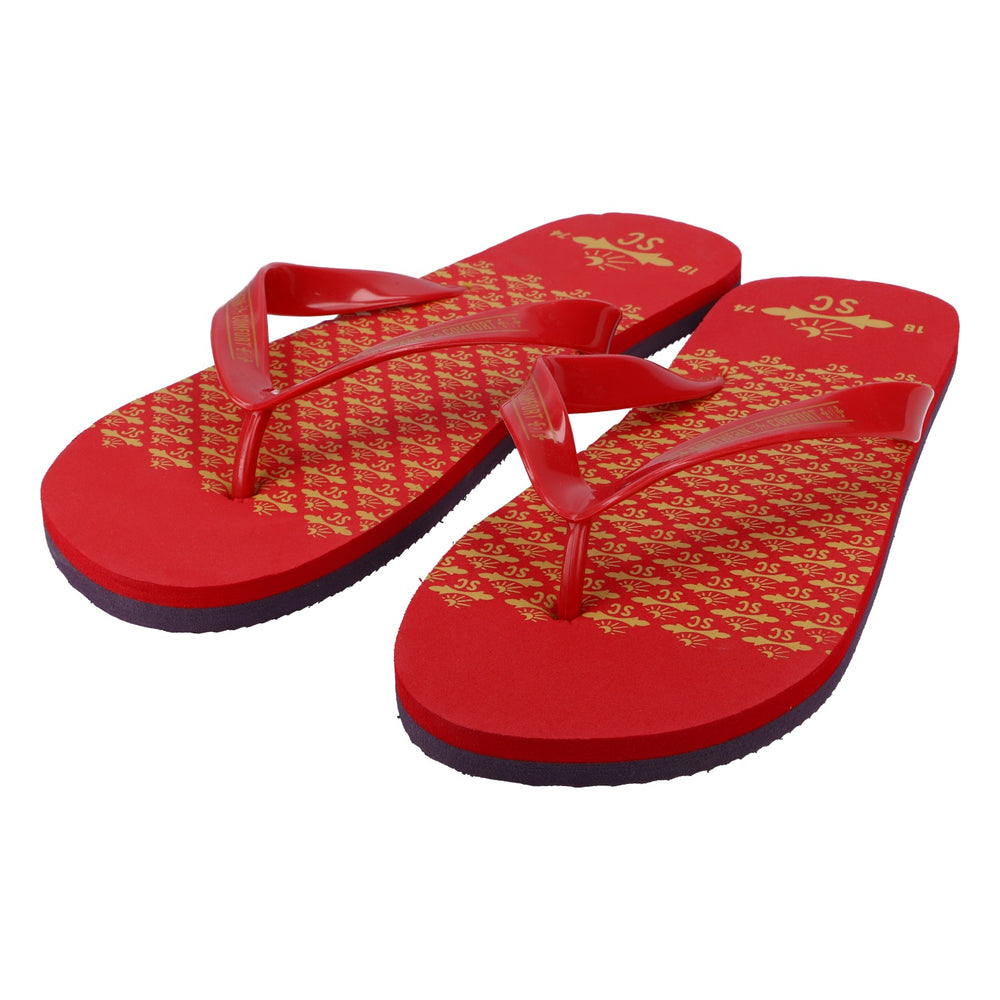Southern Comfort Whiskey Flip-Flops Toe Separators Red/Blue Size 42/43